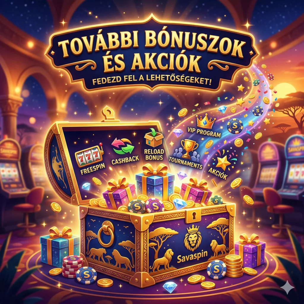 További bónuszok és akciók