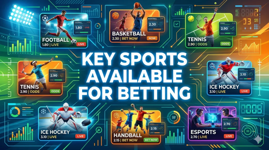 Key Sports Available for Betting