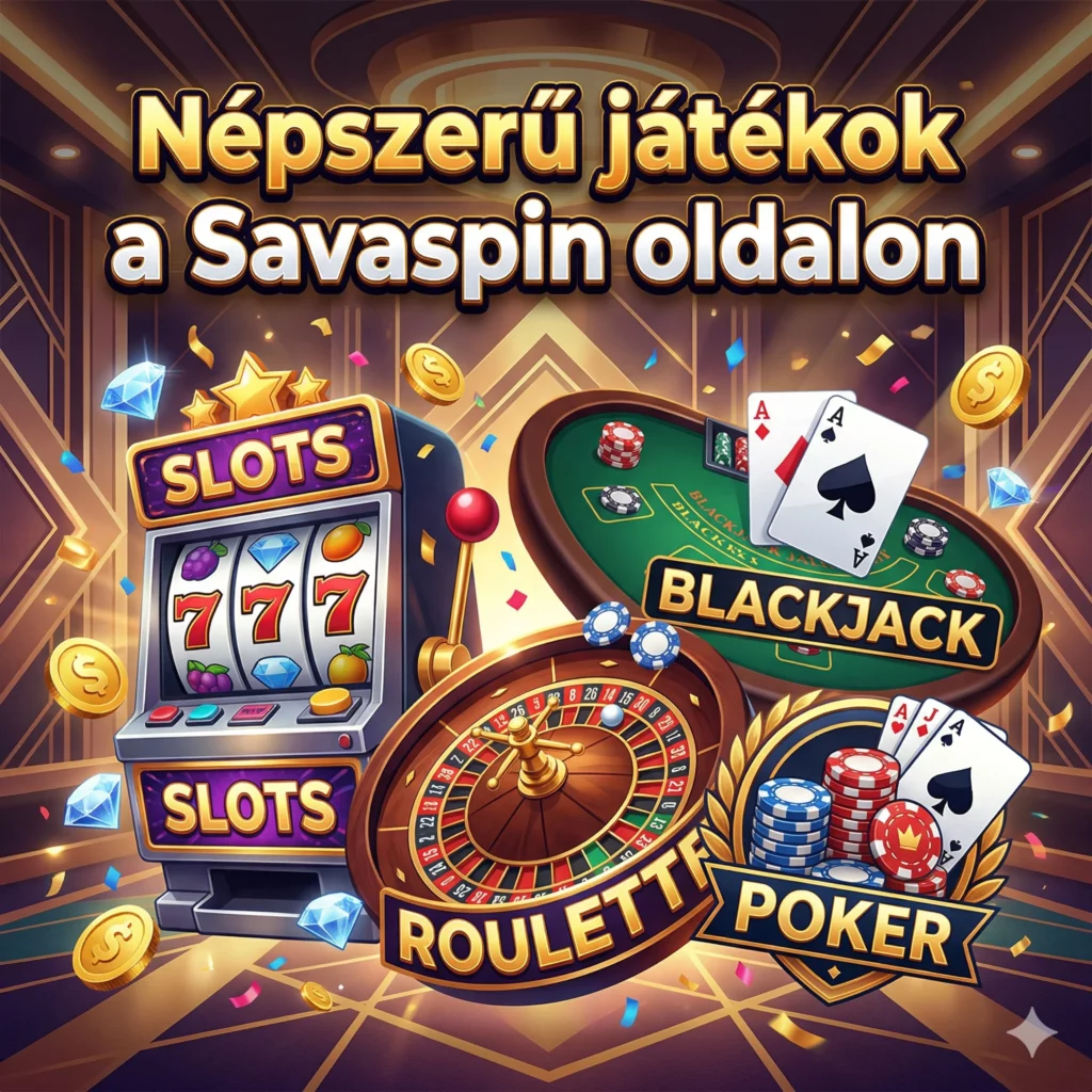 Népszerű játékok a Savaspin oldalon